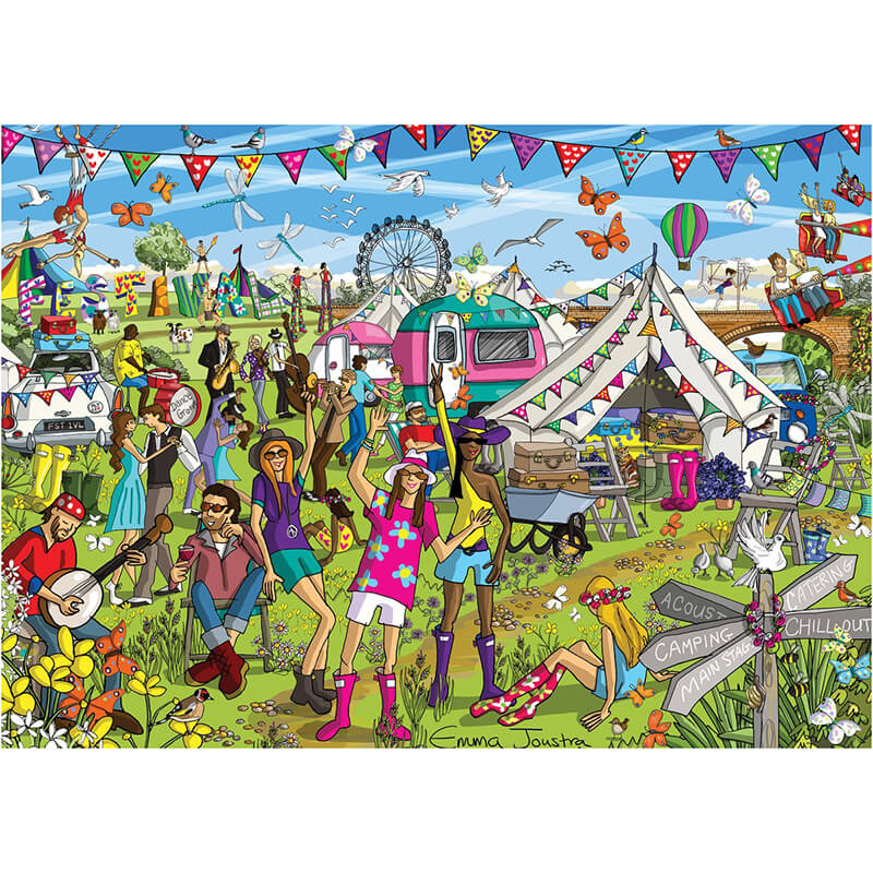 Festival Season By Emma Joustra 1000pcs Puzzle