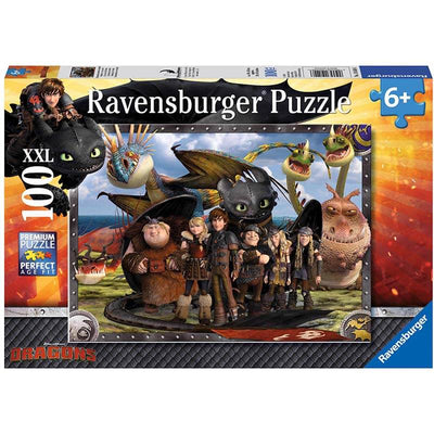 DreamWorks How To Train Your Dragon 2 Toothless & Friends 100pcs Puzzle