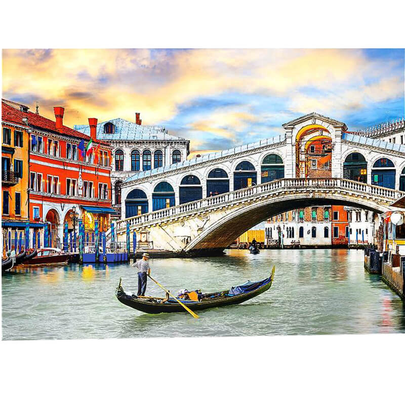 Venice - Rialto Bridge 1000pc Puzzle
