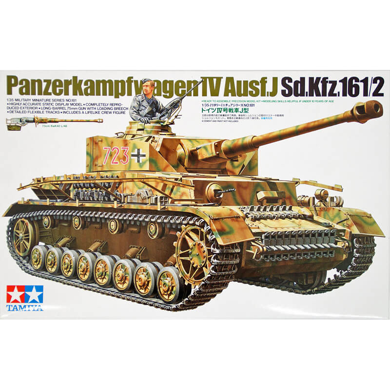 Tamiya 1/35 Panzerkampfwagen IV Ausf.J Sd.Kfz.161/2 Kit