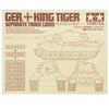 Tamiya 1/35 Ger. King Tiger Separate Track Links Kit