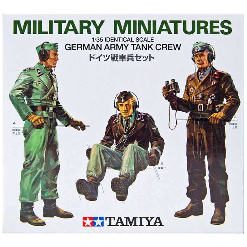 Tamiya 1/35 German Army Tank Crew Kit