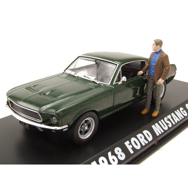 Greenlight 1/43 1968 Ford Mustang GT Steve McQueen "Bullitt"