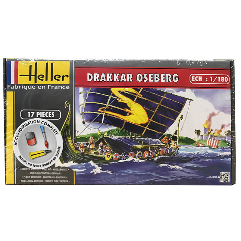 Heller 1/180 Drakkar Oseberg Kit