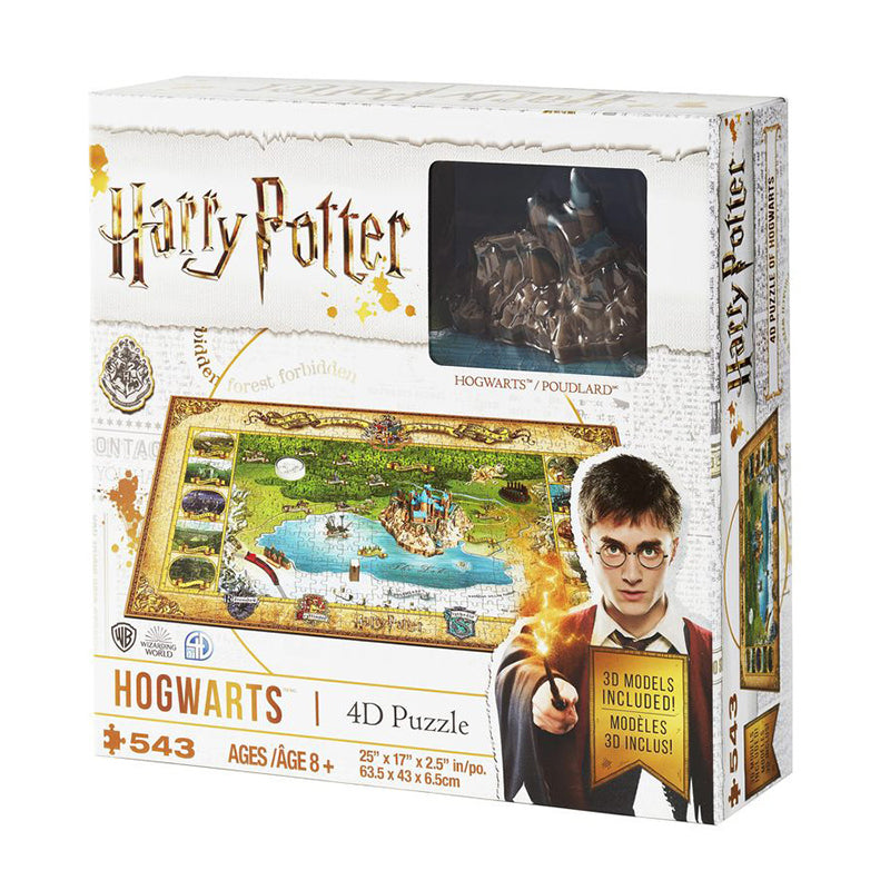 Harry Potter Hogwarts 543pc 4D Puzzle