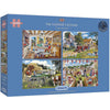 The Farmer's Round By Trevor Mitchell 4x500pc Puzzle