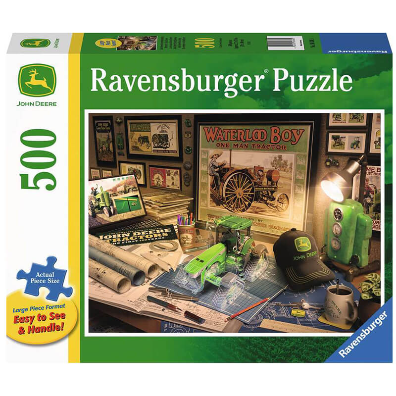 John Deere Work Desk 500pcs Puzzle