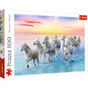 Galloping White Horses 500pc Puzzle
