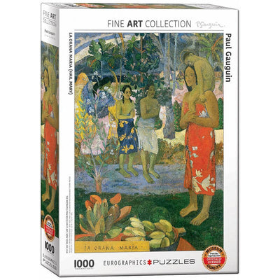 La Orana Maria (Hail Mary) by Paul Gauguin 1000pc Puzzle