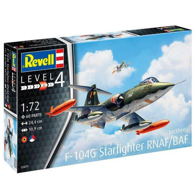 Revell 1/72 Lockheed F-104G Starfighter RNAF/BAF Kit