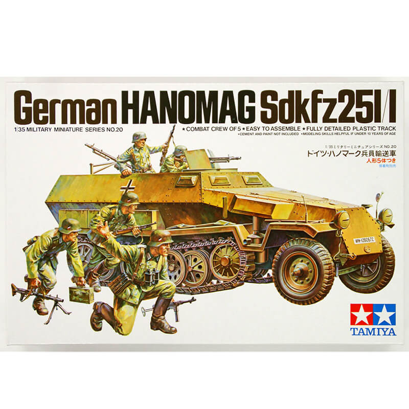 Tamiya 1/35 German Hanomag Sdkfz251/1 Kit