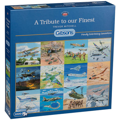 A Tribute To Our Finest By Trevor Mitchell 1000pc Puzzle