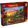 A Cottage at Sunset by Dominic Davison 1000pc Puzzle