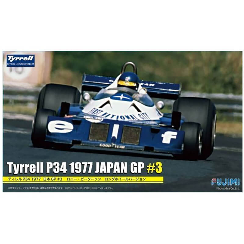Fujimi 1/20 Tyrrell P34 1977 Japan GP #3 Kit