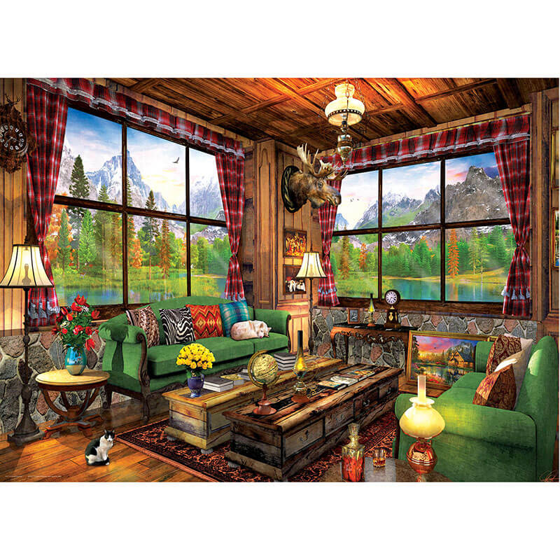 Cozy Cabin 1000pc Puzzle