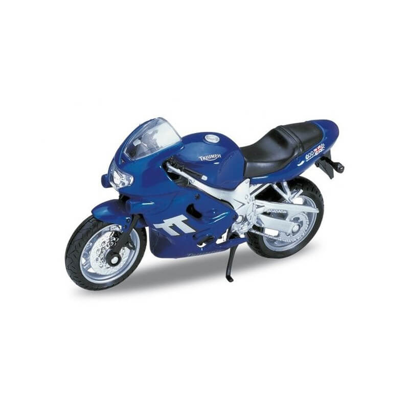 Welly 1/18 2002 Triumph TT600 (Blue)