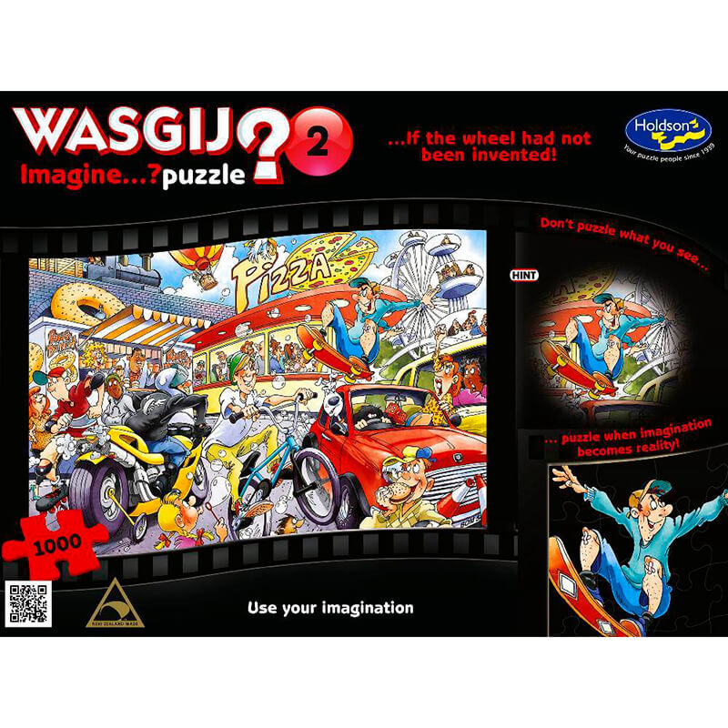 If The Wheel Had Not Been Invented By Neil Easton 1000 pcs Wasgij No.2 Puzzle