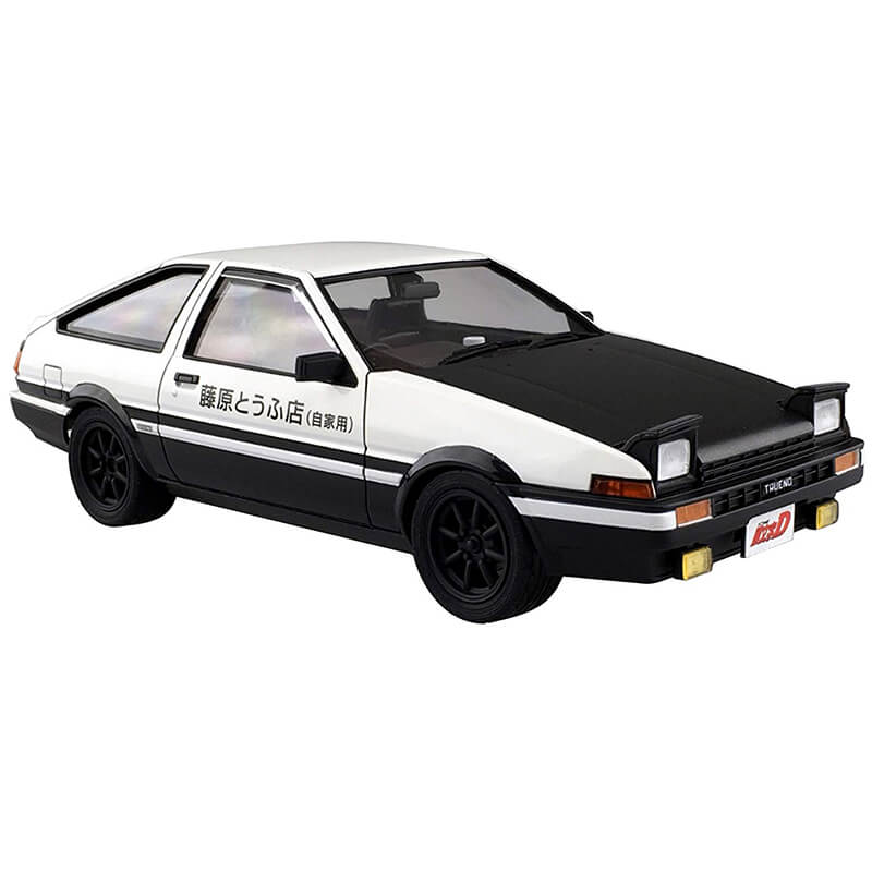 Aoshima 1/24 Initial D AE86 Sprinter Trueno (Project D Ver.) Kit