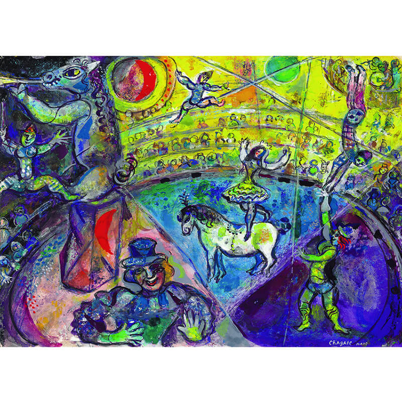 The Circus Horse by Marc Chagall 1000pc Puzzle