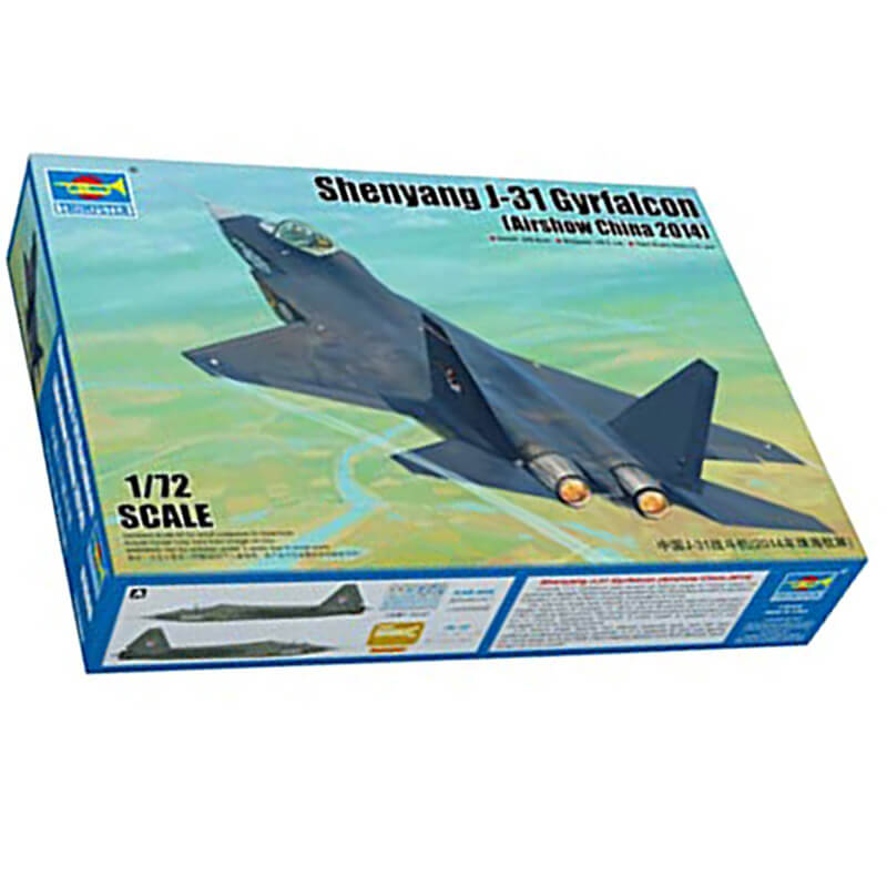 Trumpeter 1/72 Shenyang J-31 Gyrfalcon (Airshow China 2014) Kit