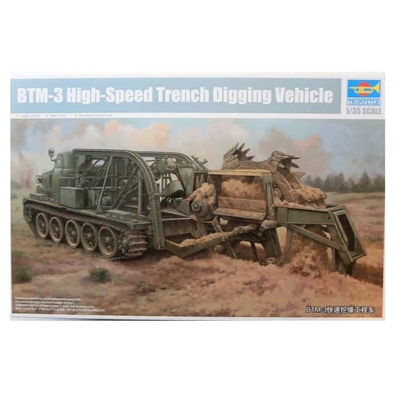Trumpeter 1/35 BTM-3 High-Speed Trench Digging Vehicle Kit