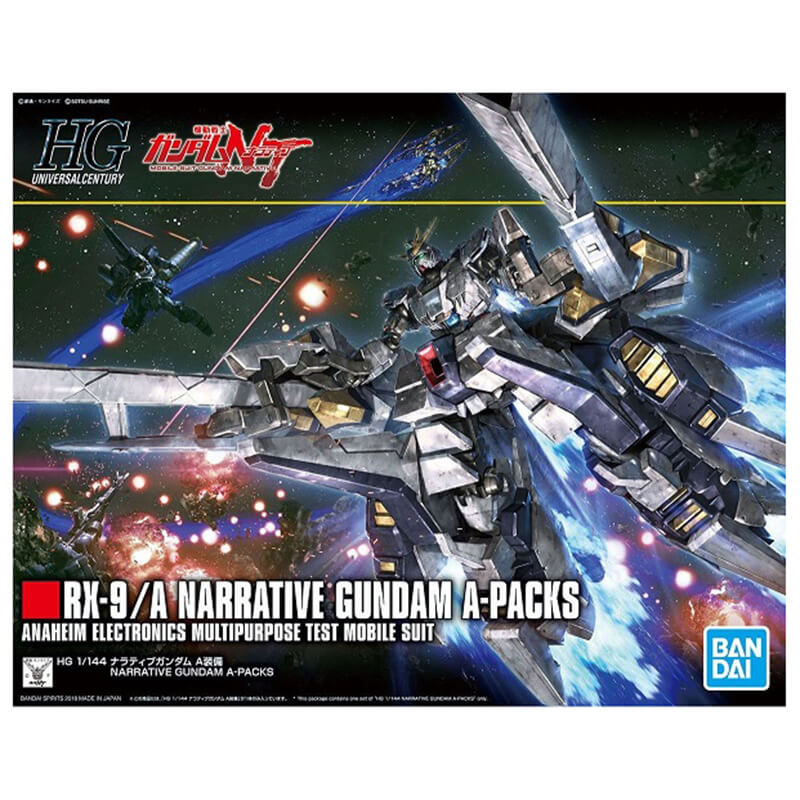 Bandai 1/144 HG RX-9/A Narrative Gundam A-Packs Kit