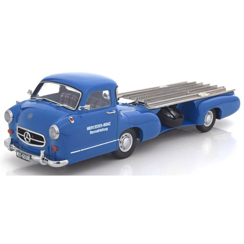 iScale 1/18 Mercedes-Benz Renntransporter "Blaues Wunder"