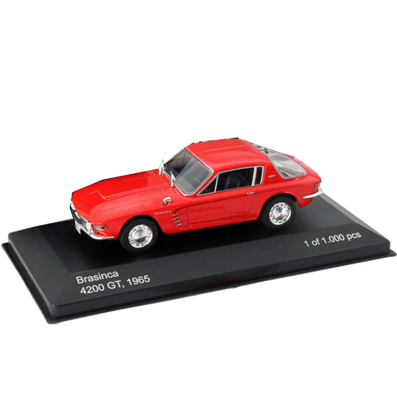 Whitebox 1/43 Brasinca 4200 GT 1965 (Red)