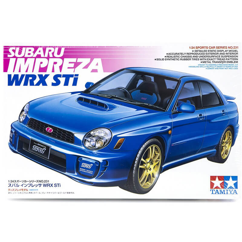 Tamiya 1/24 Subaru Impreza WRX Sti Kit