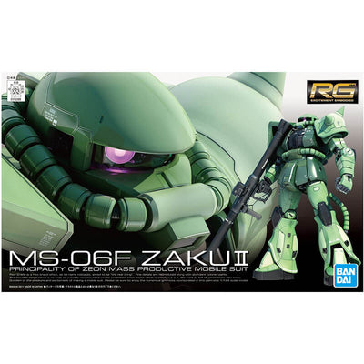 Bandai 1/144 RG MS-06F Zaku II Kit