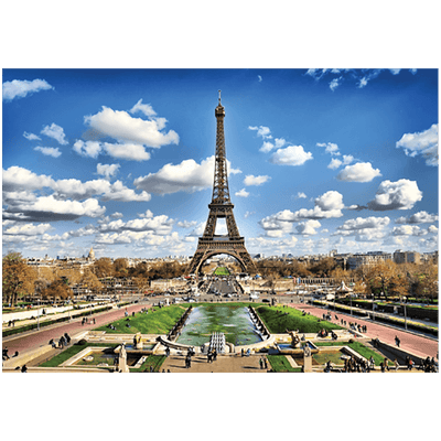 Eiffel Tower, Paris 1000pc Puzzle