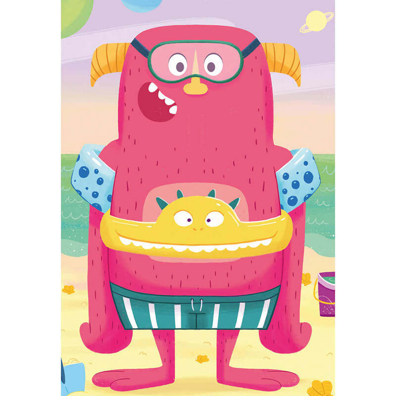 Mixs-up Monsters! 3x24pcs Puzzle