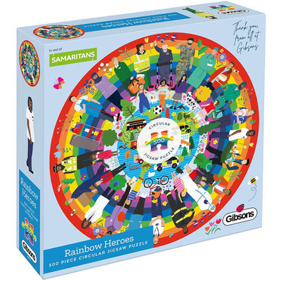 Rainbow Heroes 500pc Puzzle