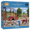 A Busy Farmyard By Trevor Mitchell 500pc Puzzle