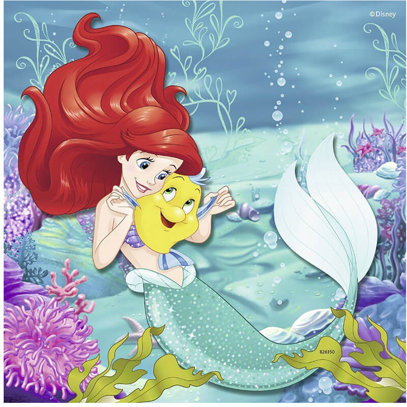 Disney Princesses Adventure 3x49pcs Puzzle