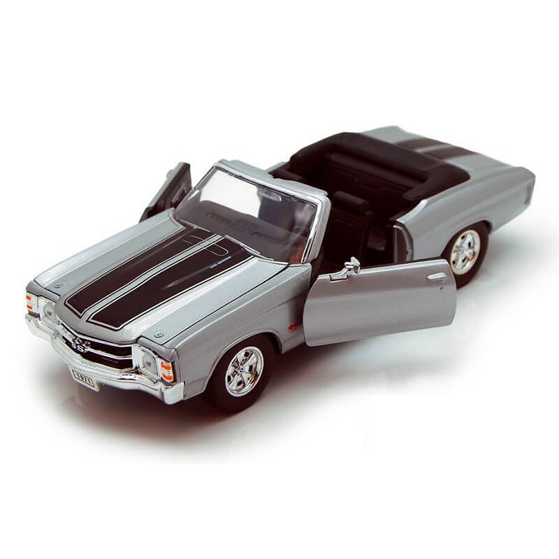 Welly 1/24 1971 Chevrolet Chevelle SS 454 (Silver)