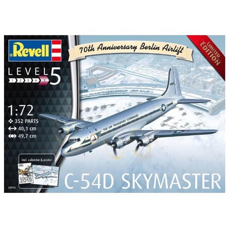 Revell 1/72 C-54D Skymaster Kit