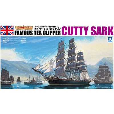 Aoshima 1/350 Famous Tea Clipper Cutty Sark Sailing Ship Kit
