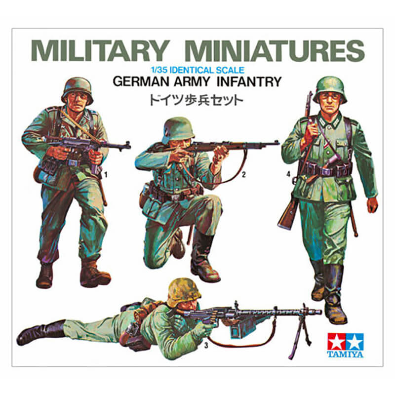 Tamiya 1/35 German Army Infantry Kit