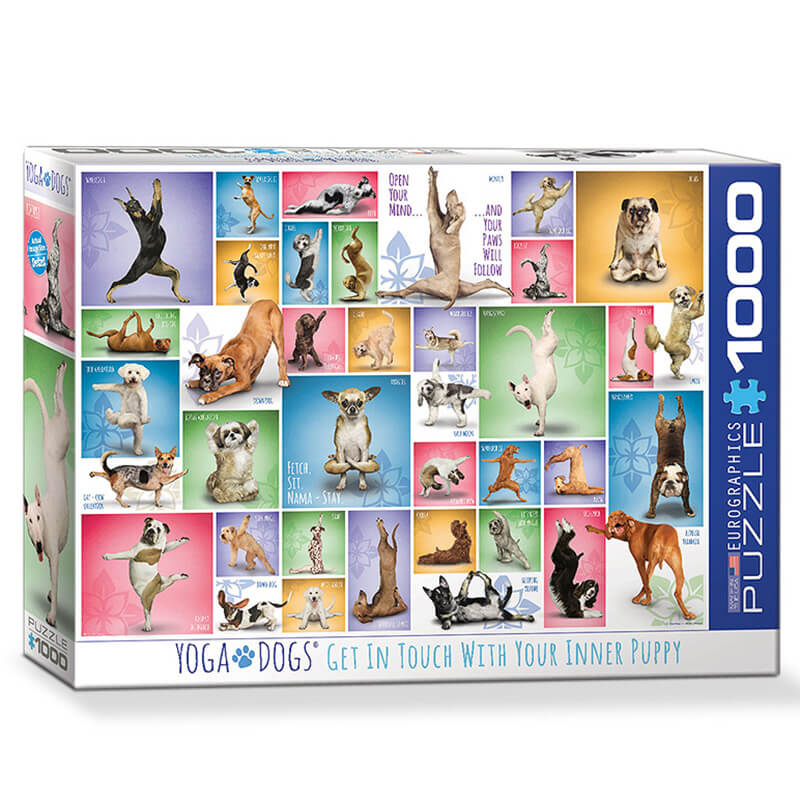 Yoga Dogs 1000pc Puzzle
