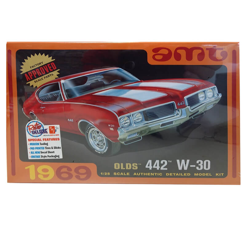 AMT 1/25 1969 Olds 442 W-30 Kit
