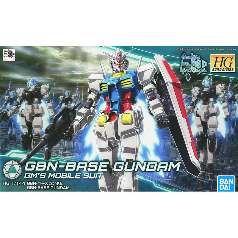 Bandai 1/144 HG Build Divers GBN-Base Gundam Kit