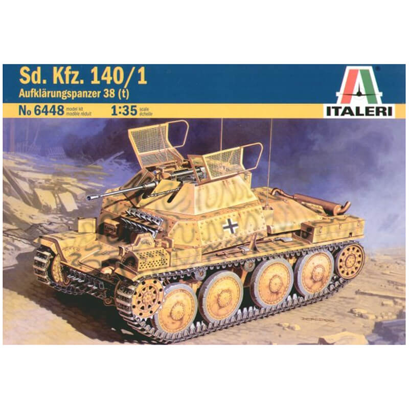Italeri 1/35 Sd. Kfz. 140/1 Aufklarungspanzer 38 (t) Kit