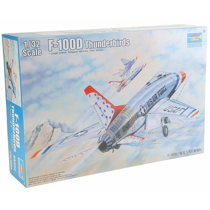 Trumpeter 1/32 F-100D Thunderbirds Kit