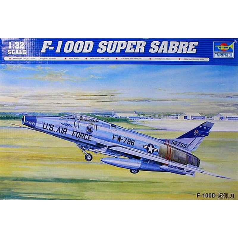 Trumpeter 1/32 F-100D Super Sabre Kit