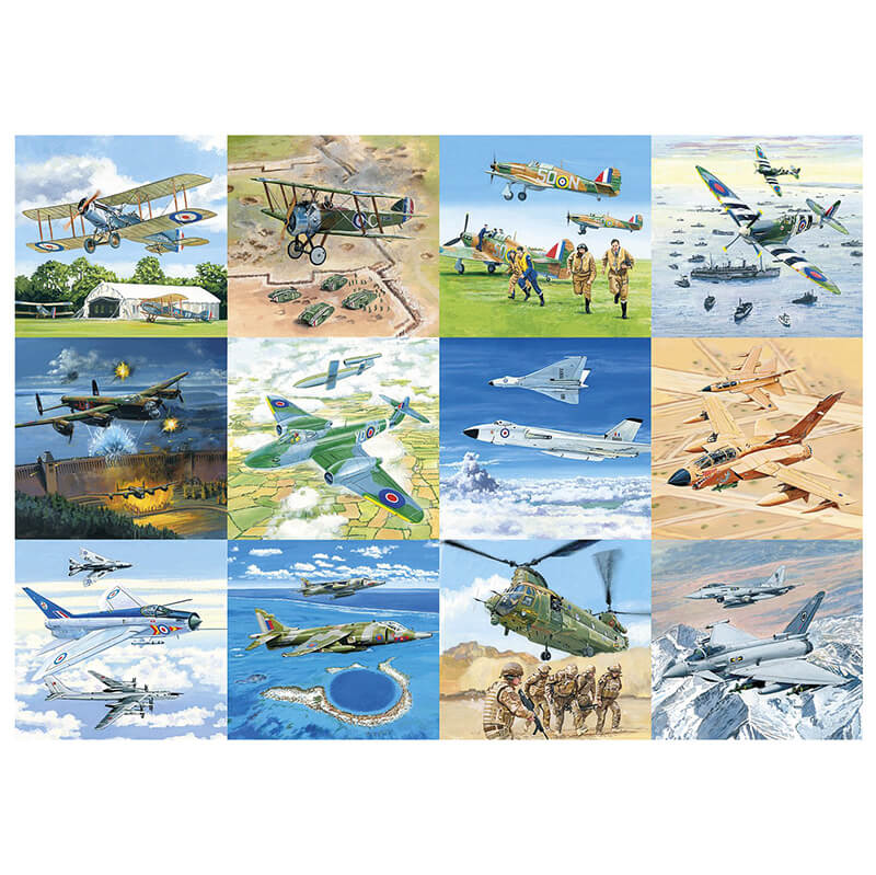 A Tribute To Our Finest By Trevor Mitchell 1000pc Puzzle