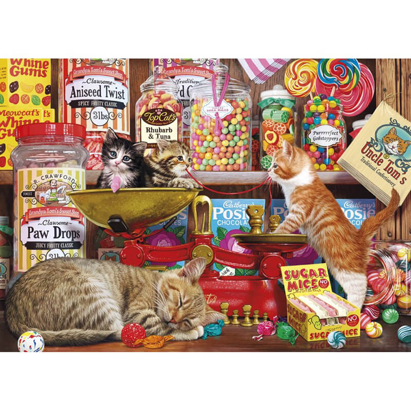 Paw Drops & Sugar Mice By Steve Read 1000pc Puzzle