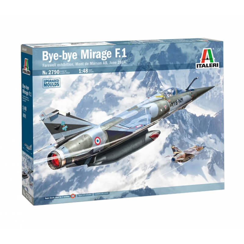 Italeri 1/48 Bye - Bye Mirage F.1 Kit