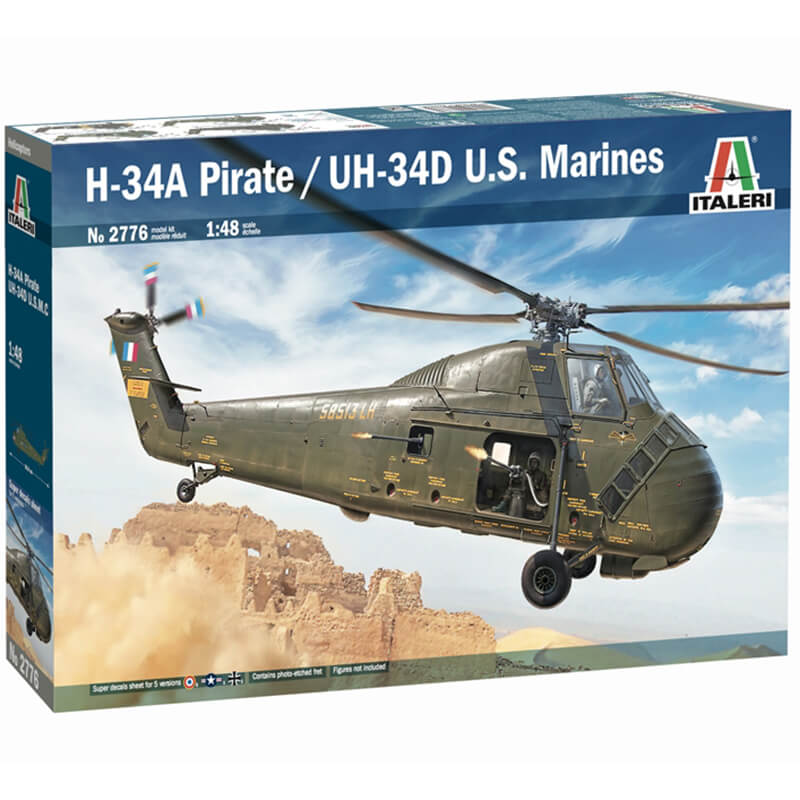 Italeri 1/48 H-34A Pirate / UH-34D U.S. Marines Kit