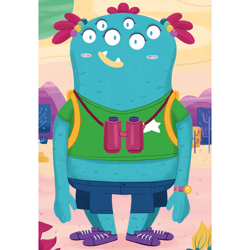 Mixs-up Monsters! 3x24pcs Puzzle